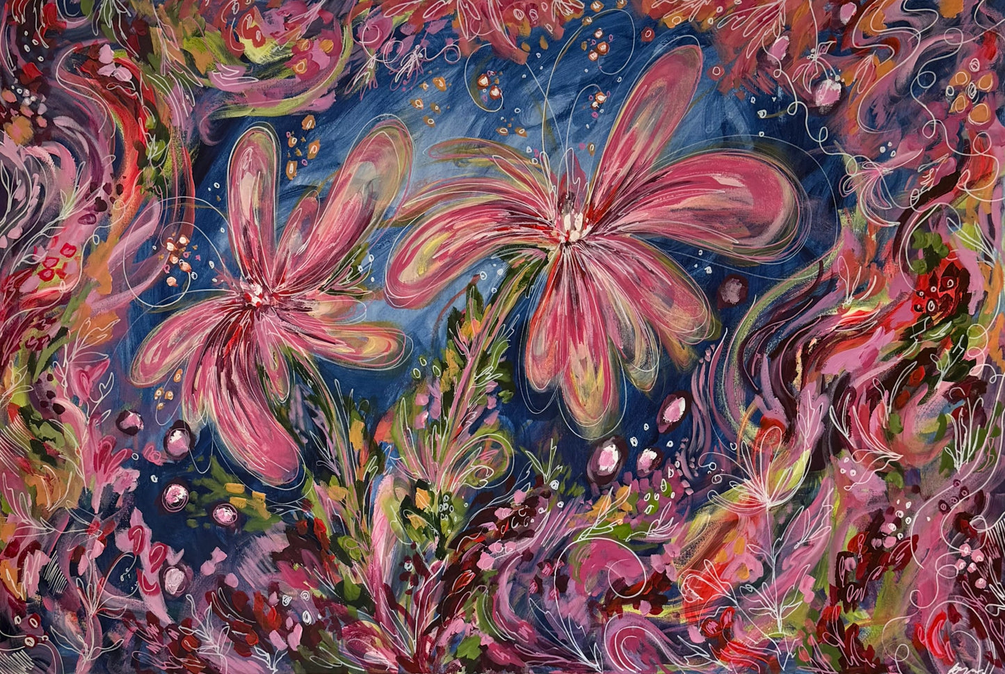 Neon at Midnight POSTCARD